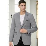 C9058 DEWBERRY MEN'S JACKET-GREY-2 siva