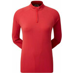 Footjoy Half-Zip Womens Midlayer Red XS