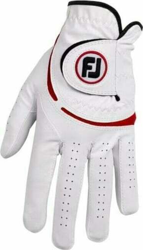 Footjoy Weathersof Mens Golf Glove Regular LH White/Red S 2024