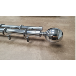Karniša metalna Kugla K dupla d=25/19 - 160cm