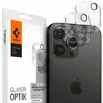 Zaštitno staklo za mobitel Spigen Glass Optik, za kameru Apple iPhone 14 Pro/iPhone 14 Pro Max, 2 komada