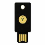 Yubico sigurnosni ključ YubiKey 5 NFC, dodirni gumb, crni