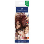 Marker obostrani akvarel 6boja Portrait Goldfaber Faber-Castell 164523 sortirano blister