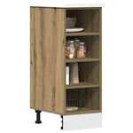vidaXL Donji dio ormarića Artisan hrast 30x44,5x81,5 cm izrađeno drvo