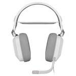 Corsair HS80 RGB USB gaming slušalice, USB/bežične, bijela/crna, 116dB/mW, mikrofon
