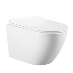 Wc školjka rimless konzolna kompakt sa wc sjedalom soft close Everest level