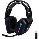 Logitech G733 Lightspeed Black gaming slušalice, bežične, crna/plava, 26dB/mW, mikrofon