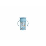 Suavinex Forest 360° šalica za učenje pijenja s ručkama 12 m+ Blue 340 ml