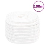 vidaXL Brodski konop svjetlobijeli 20 mm 100 m od polipropilena