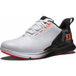 Footjoy Fuel White/Black/Red 45 Muške cipele za golf