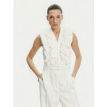 Liu Jo Majica WA5403 T4281 Bijela Regular Fit
