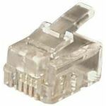 Transmedia RJ12 Plug Western 6 6 plug