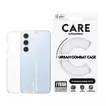 Care by Panzerglass® Flagship Case Clear Urban Combat with Clear Frame Galaxy S24 FE