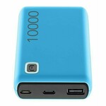 Prijenosna Baterija CELLULARLINE Essence 10000 mAh, Plava; Brand: CELLULARLINE; Model: ; PartNo: 8018080428654; 112135 Ulaz: USB-C i USB-A od 10.5W Izlaz: USB-A 12W Dizajnirana od neklizajućeg premaza i mekog materijala Dolazi s odvojivim kabelom...