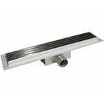 Tuš kanalica 800mm rešetka s uzorkom crtica G01 PRO-INOX
