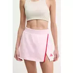 Suknja adidas W CB Color Pop boja: ružičasta, mini, širi se prema dolje, JG6212