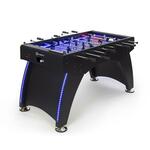 KLARFIT KLARFIT Arrowhead, stolni nogomet, 117 x 68, LED osvjetljenje, automatsko brojanje golova, crni