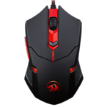 Redragon M601 Centrophorus gaming miš, laserski, žični, 2400 dpi/7200 dpi, 15G, crni/nature