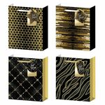Poklon vrećica 32*10*26 cm gold