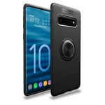 Silikonska maskica s magnetnim stalkom za Samsung Galaxy S10e Crna