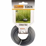 Okrugli flaks za trimer, dvodjelni, 3,0 mm, 15m