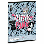 Ars Una: Think-Pink bilježnica s linijama za 1. razred A/5 14-32