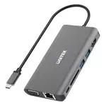 HUB 8-in-1 USB-C 3.1, PD 100W, D101