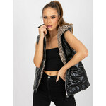 Black vest Yups cx4291. R21 crna, siva, smeđa, kremasta, višebojna