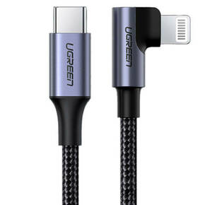 Lightning na USB-C 2.0 kutni kabel UGREEN US305