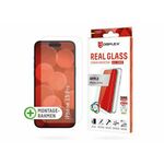Zaštitno staklo + maskica DISPLEX Real Glass 2D + Case za iPhone 15 Pro