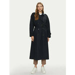 Tommy Hilfiger Trench WW0WW45918 Tamnoplava Oversize
