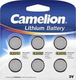 Camelion komplet gumbastih baterija 2x CR2016