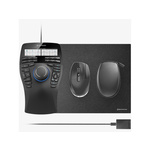3D Connexion SpaceMouse Enterprise Kit 2 žičani miš, crni