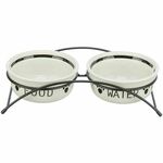 Trixie posude na stalku 2x1,6 l/fi-20 cm