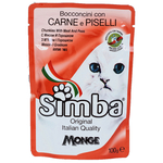 SIMBA meso-grašak (100 g, kompletna hrana za mačke)