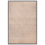 vidaXL Otirač bež 80 x 120 cm