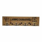 Vješalica - Ljubimci dobrodošli - 10x40cm