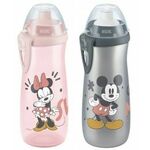 NUK First Choice Mickey Mouse dječja bočica 36m+ Grey 450 ml