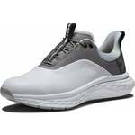 Footjoy Quantum White/Grey/Silver 41 Muške cipele za golf