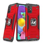 Wozinsky Ring Armor maska s funkcijom postolja i držačem za Samsung Galaxy A51 5G