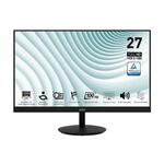 MSI PRO MP271A monitor, IPS, 27", 16:9, 1920x1080, 100Hz/120Hz, HDMI, Display port, VGA (D-Sub)