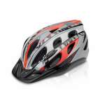 KACIGA XLC LED BH-C18 RED-GREY ETHNIC - L/XL