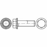 TOOLCRAFT TO-5444520 vijak s šesterokutnom glavom M10 40 mm vanjski šesterokutni 88913 100 St.