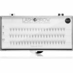 Lash Brow Premium Flare Silk Lashes umjetne trepavice Natural Short 1 kom