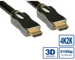 Roline HDMI Ultra HD kabel sa mrežom