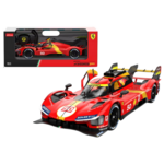 Licencirani auto na daljinsko upravljanje Ferrari 499P 1:24 - crveni