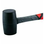 Bat guma 65mm, fiberglass drška