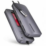 AXAGON HMC-6GM2 USB-C 10Gbps GEN2COMBO 6in1 hub