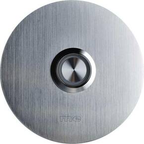 M-e modern-electronics 41014 ploča za zvono osvjetljeno 1-struki srebrna 8-24 V AC/DC/1 A
