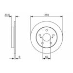 Kočni disk BOSCH 0 986 479 765